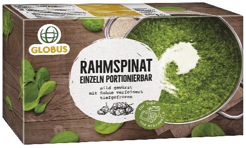 Globus Špenát se smetanou, 500 g