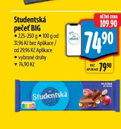 Studentská pečeť BIG 225-250 g