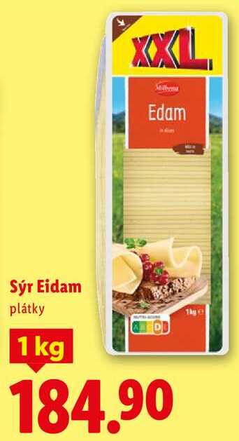 Sýr Eidam, 1 kg