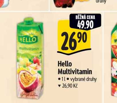 Hello Multivitamin 1 l