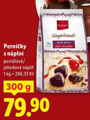 Perníčky s náplní, 300 g
