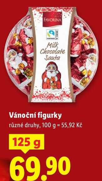 Vánoční figurky, 125 g