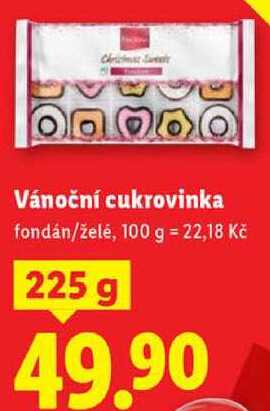 Vánoční cukrovinka, 225 g