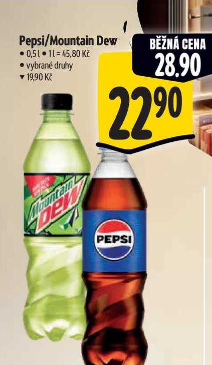Pepsi/Mountain Dew 0,5 l
