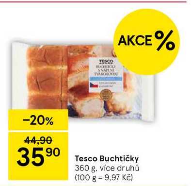 Tesco Buchtičky, 360 g
