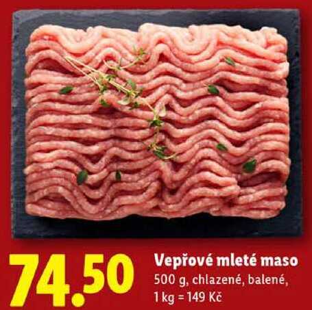 Vepřové mleté maso, 500 g