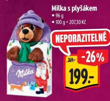 Milka s plyšákem, 96 g