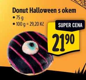 Donut Halloween s okem, 75 g