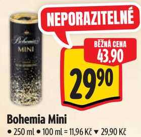 Bohemia Mini, 250 ml