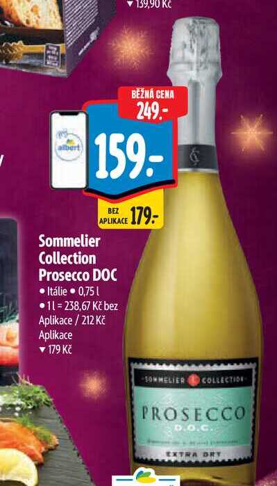 Sommelier Collection Prosecco DOC  0,75 l