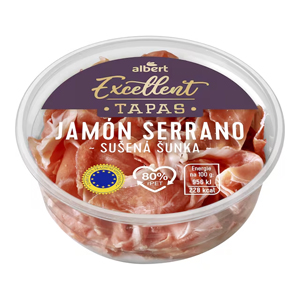Excellent Jamón Serrano sušená šunka  60 g