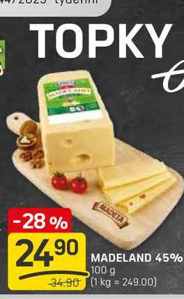 MADELAND 45% 100 g