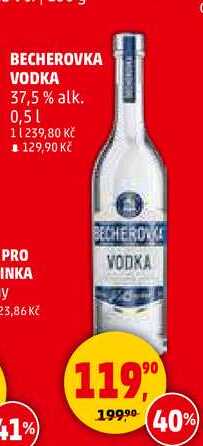BECHEROVKA VODKA, 0,5 l