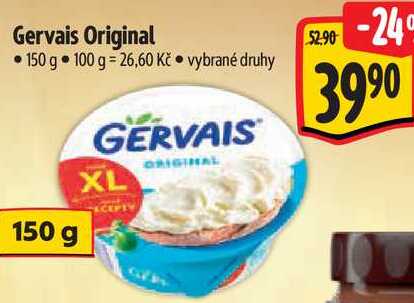 Gervais Original, 150 g