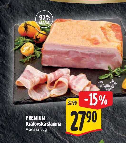 PREMIUM Královská slanina  100 g