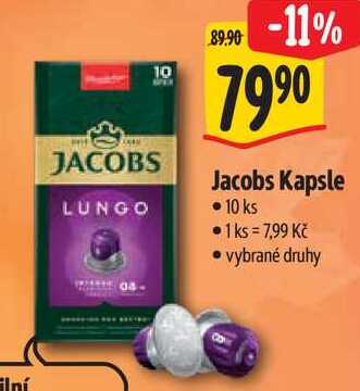 Jacobs Kapsle, 10 ks
