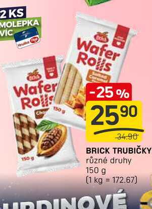 BRICK TRUBIČKY různé druhy 150 g