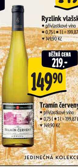 Tramín červený  0,75l