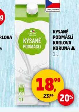 KYSANÉ PODMÁSLÍ KARLOVA KORUNA, 1 l