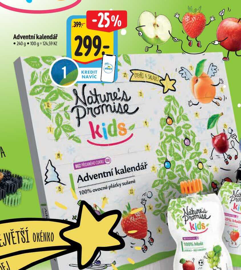   Adventní kalendář  240 g