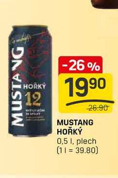 MUSTANG HOŘKÝ 0,5 1, plech