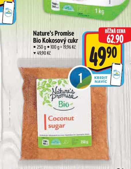 Nature's Promise Bio Kokosový cukr 250 g
