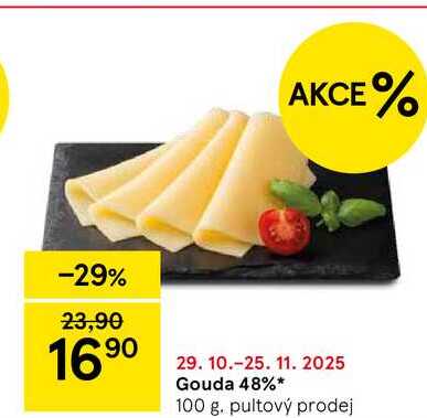 Gouda 48%, 100 g