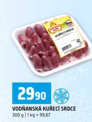 VODŇANSKÁ KUŘECÍ SRDCE 300 g