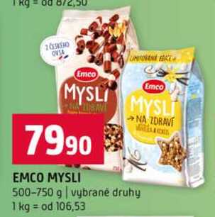 EMCO MYSLI 500-750 g