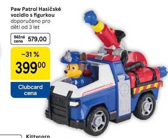 Paw Patrol Hasičské vozidlo s figurkou doporučeno pro děti od 3 let