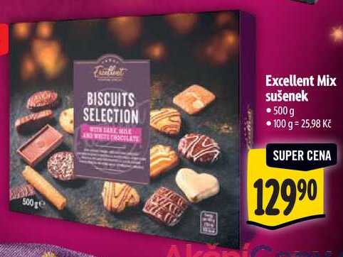 Excellent Mix sušenek, 500 g