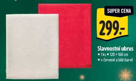 Slavnostní ubrus