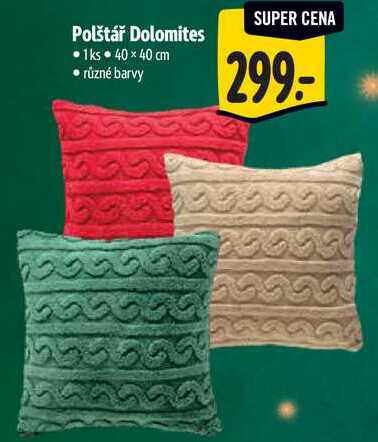 Polštář Dolomites