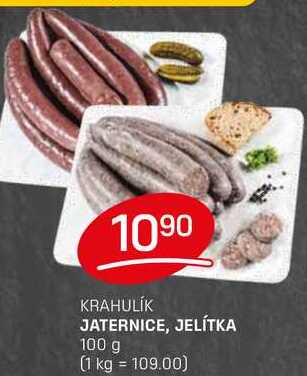 JATERNICE, JELÍTKA 100 g