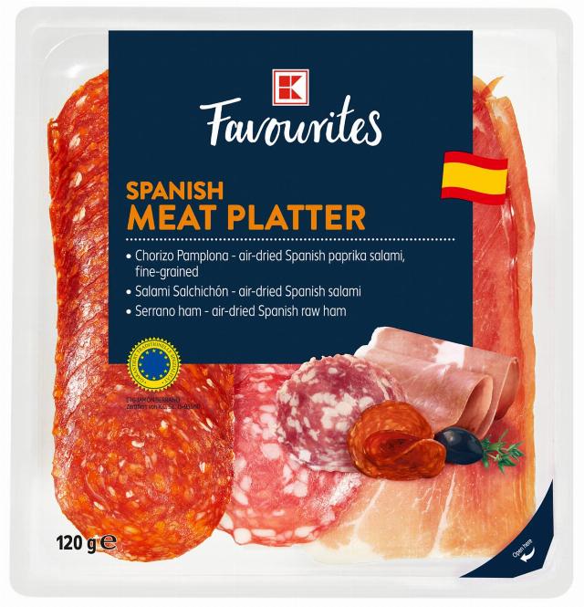 K-FAVOURITES Španělské uzeniny krájené