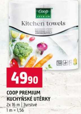 COOP PREMIUM KUCHYŇSKÉ UTĚRKY 2x 16 m