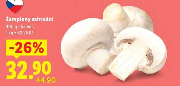 Žampiony zahradní, 400 g