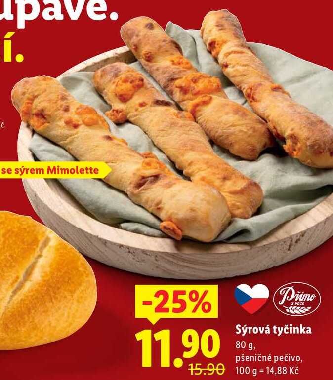 Sýrová tyčinka, 80 g