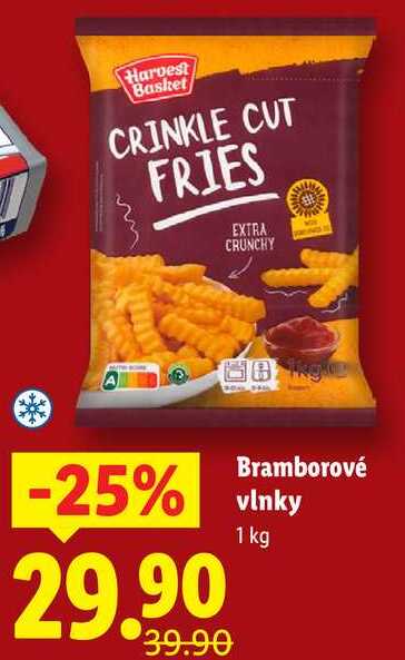 Bramborové vlnky, 1 kg