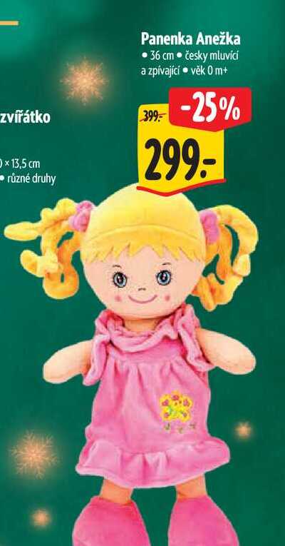   Panenka Anežka  36 cm 