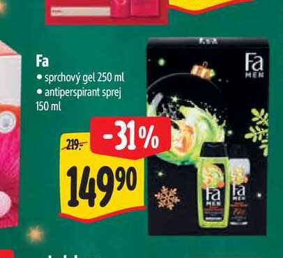 Fa vánoční balíček