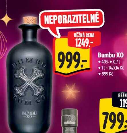  Bumbu XO 40% 0,71  