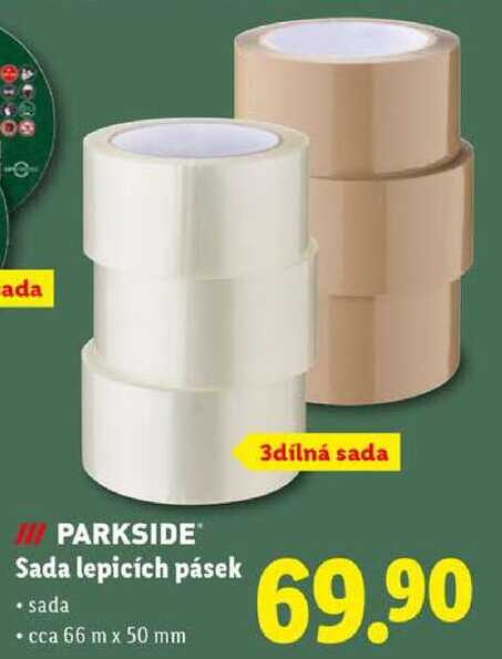 Sada lepicích pásek