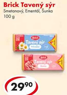 Brick Tavený sýr, 100 g