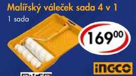 Malířský váleček sada 4 v 1 