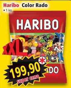 Haribo Color Rado, 1 kg