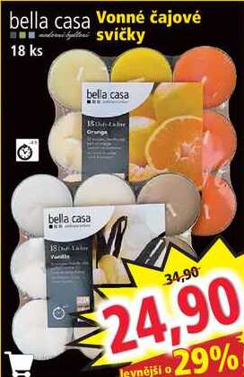 Vonné čajové svíčky, 18 ks 