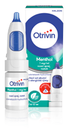 Otrivin Menthol 1 mg/ml nosní sprej, roztok, 10 ml
