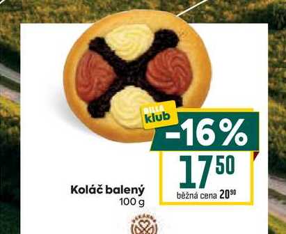 Koláč balený 100 g 