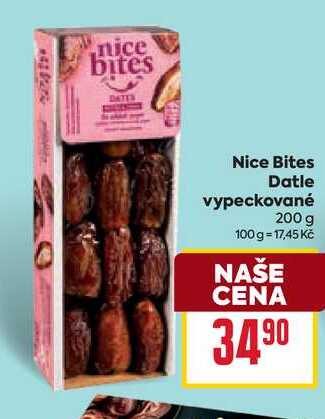 Nice Bites Datle vypeckované 200 g